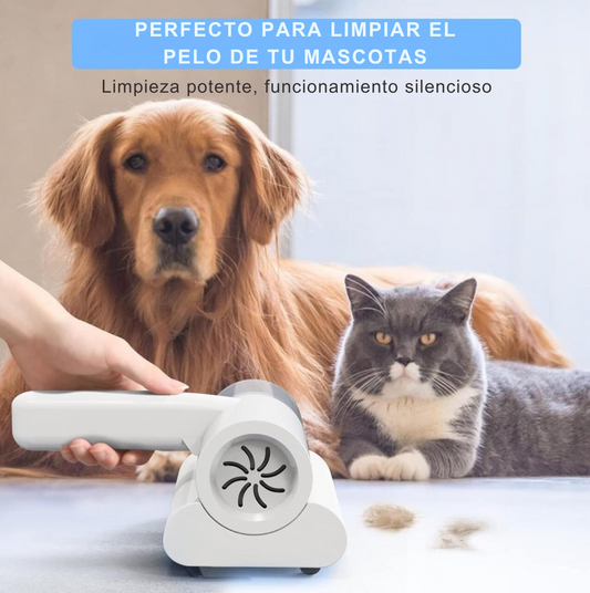 Aspirador de Ácaros 2 en 1 – Potencia de 300W, 2400mAh y Succión de 10.000 Pa